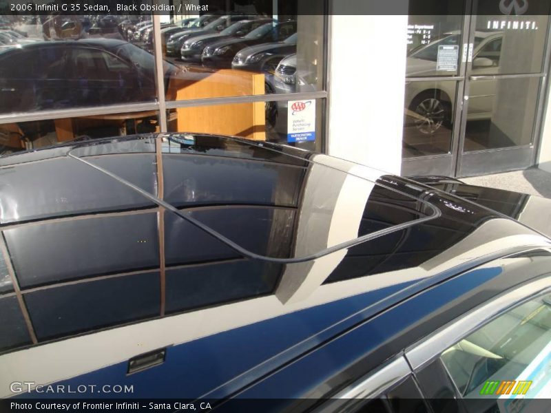 Black Obsidian / Wheat 2006 Infiniti G 35 Sedan