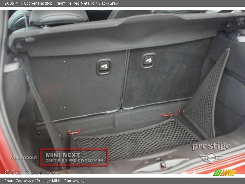 Nightfire Red Metallic / Black/Grey 2009 Mini Cooper Hardtop