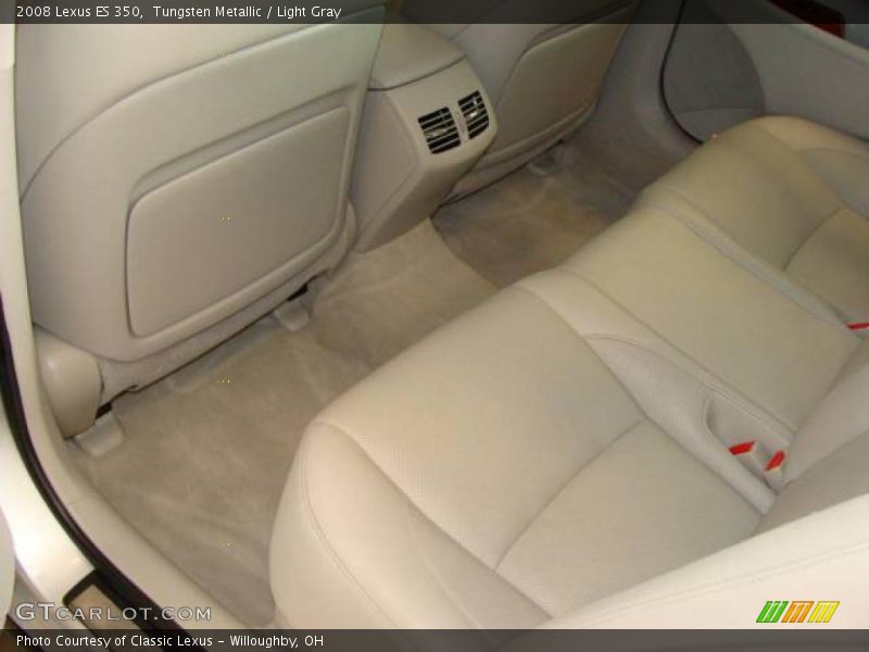 Tungsten Metallic / Light Gray 2008 Lexus ES 350