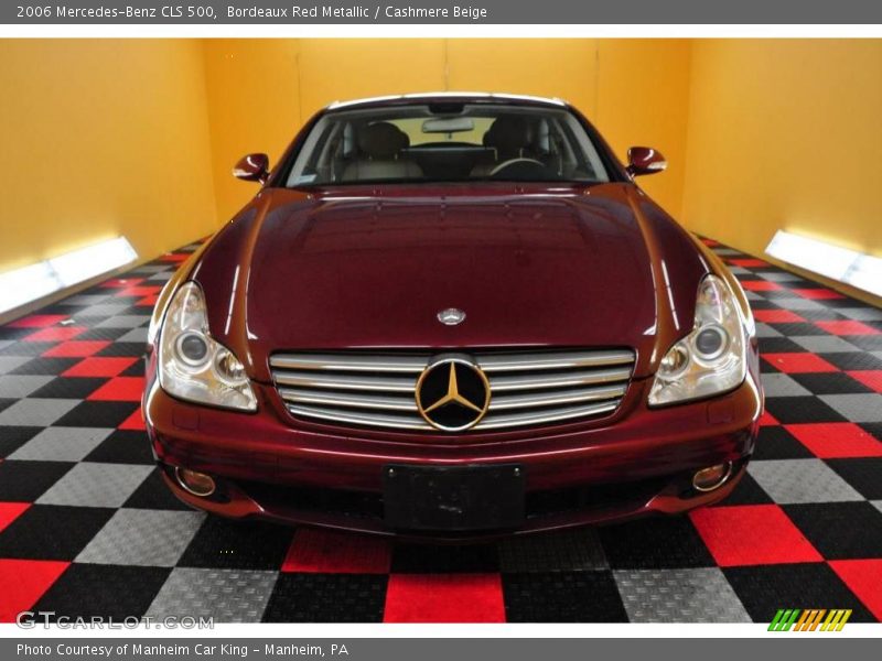 Bordeaux Red Metallic / Cashmere Beige 2006 Mercedes-Benz CLS 500