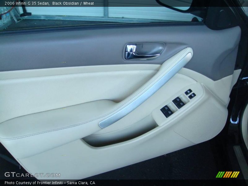 Black Obsidian / Wheat 2006 Infiniti G 35 Sedan