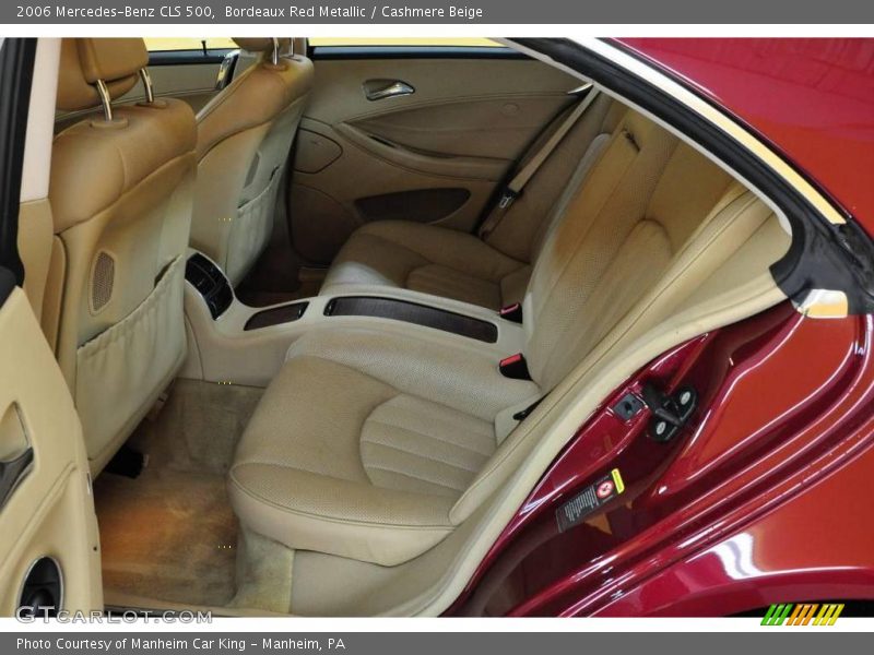 Bordeaux Red Metallic / Cashmere Beige 2006 Mercedes-Benz CLS 500
