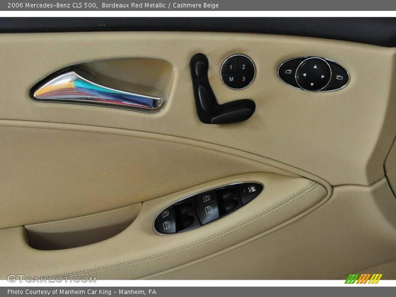 Bordeaux Red Metallic / Cashmere Beige 2006 Mercedes-Benz CLS 500