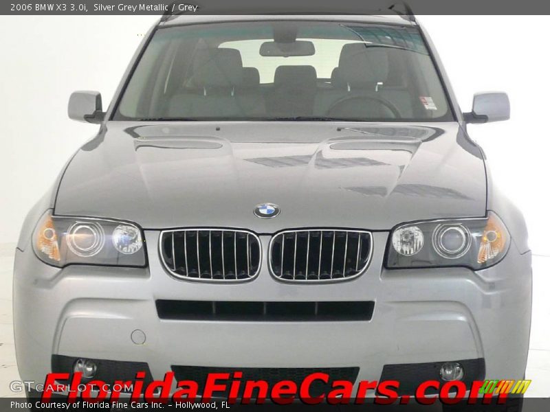 Silver Grey Metallic / Grey 2006 BMW X3 3.0i