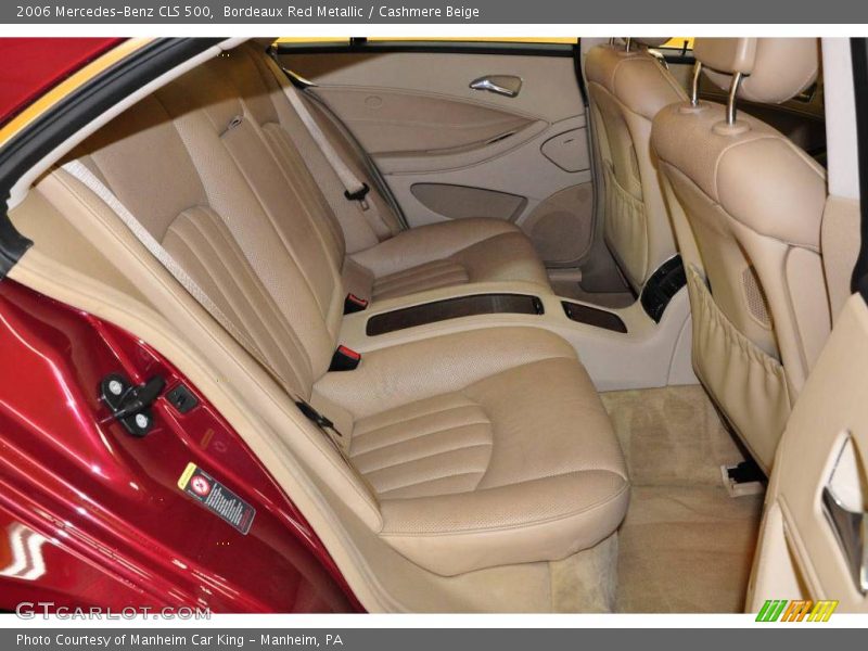 Bordeaux Red Metallic / Cashmere Beige 2006 Mercedes-Benz CLS 500