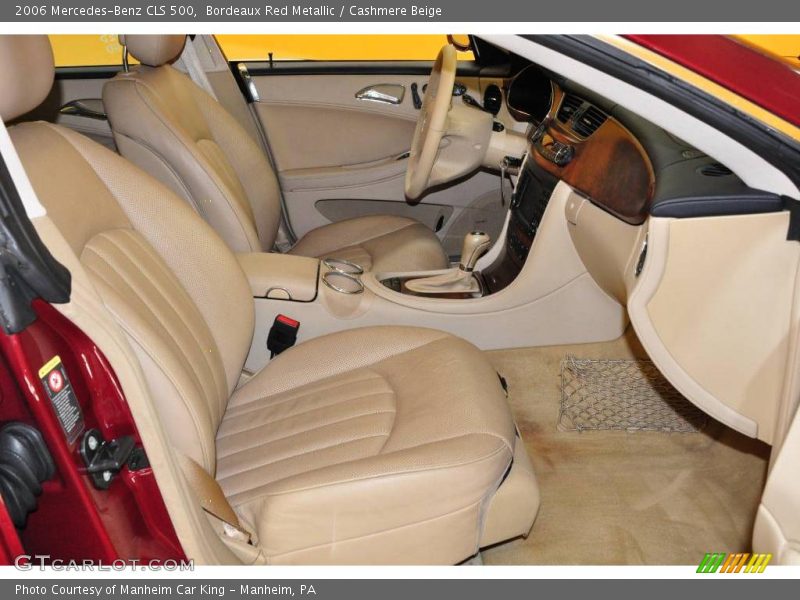 Bordeaux Red Metallic / Cashmere Beige 2006 Mercedes-Benz CLS 500
