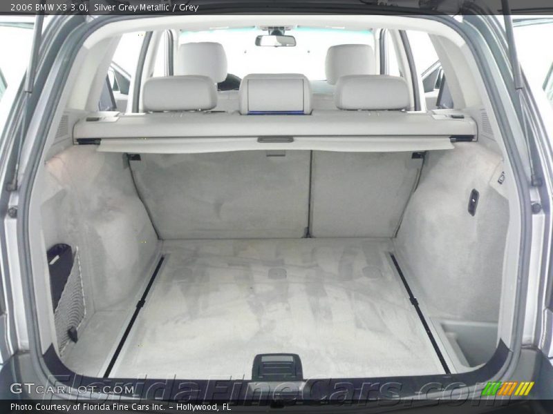 Silver Grey Metallic / Grey 2006 BMW X3 3.0i