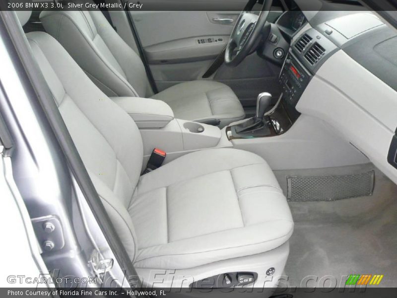 Silver Grey Metallic / Grey 2006 BMW X3 3.0i