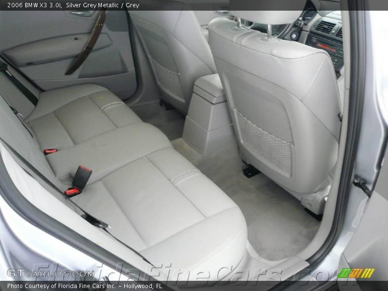 Silver Grey Metallic / Grey 2006 BMW X3 3.0i