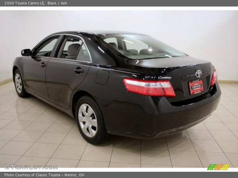 Black / Ash 2009 Toyota Camry LE