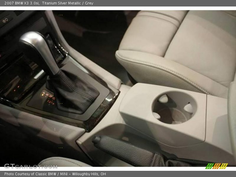 Titanium Silver Metallic / Grey 2007 BMW X3 3.0si