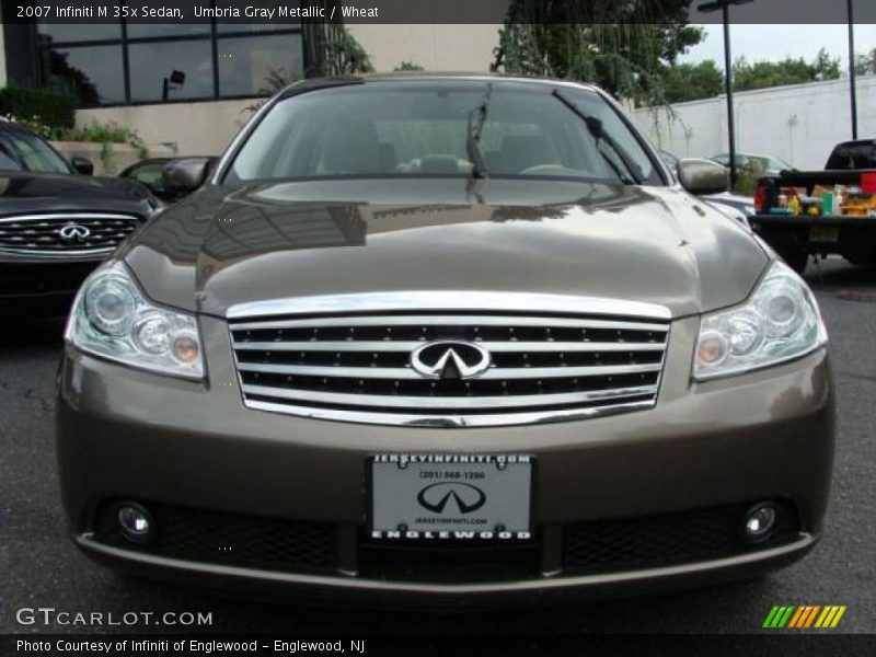 Umbria Gray Metallic / Wheat 2007 Infiniti M 35x Sedan