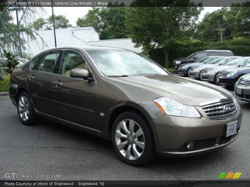 Umbria Gray Metallic / Wheat 2007 Infiniti M 35x Sedan
