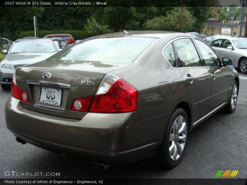 Umbria Gray Metallic / Wheat 2007 Infiniti M 35x Sedan