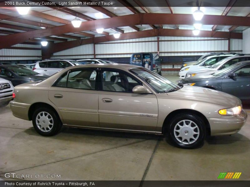 Light Sandrift Metallic / Taupe 2001 Buick Century Custom