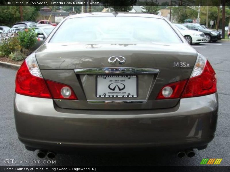 Umbria Gray Metallic / Wheat 2007 Infiniti M 35x Sedan