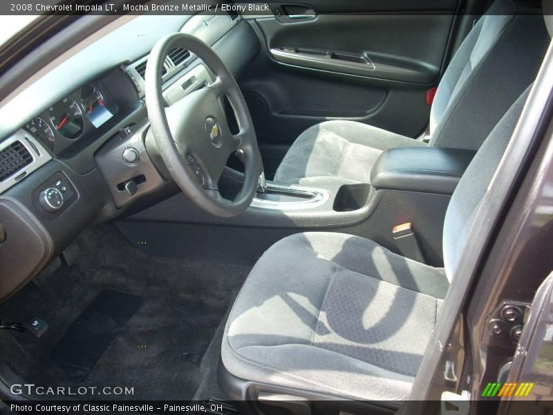 Mocha Bronze Metallic / Ebony Black 2008 Chevrolet Impala LT