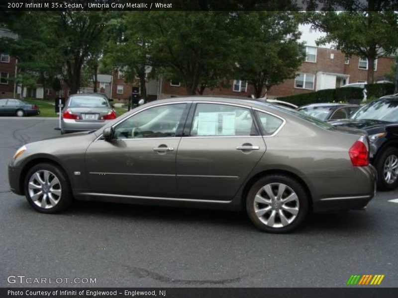 Umbria Gray Metallic / Wheat 2007 Infiniti M 35x Sedan