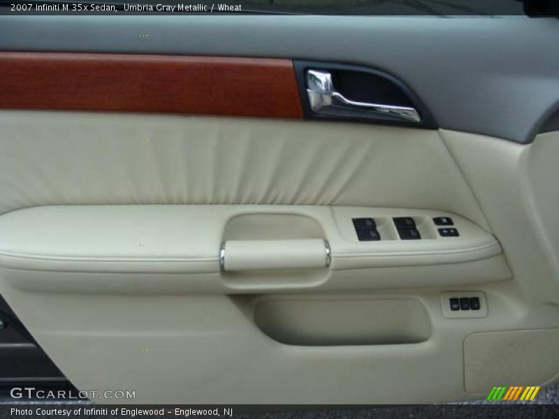 Umbria Gray Metallic / Wheat 2007 Infiniti M 35x Sedan