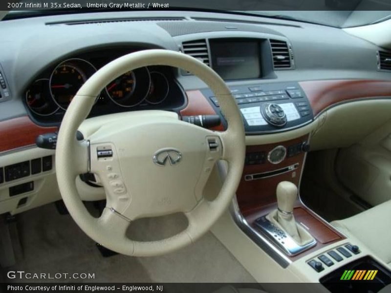 Umbria Gray Metallic / Wheat 2007 Infiniti M 35x Sedan