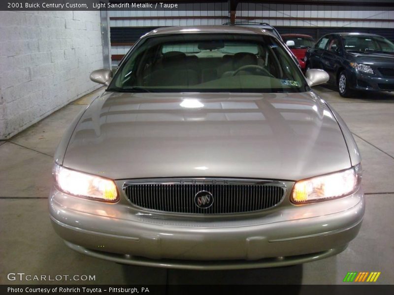 Light Sandrift Metallic / Taupe 2001 Buick Century Custom