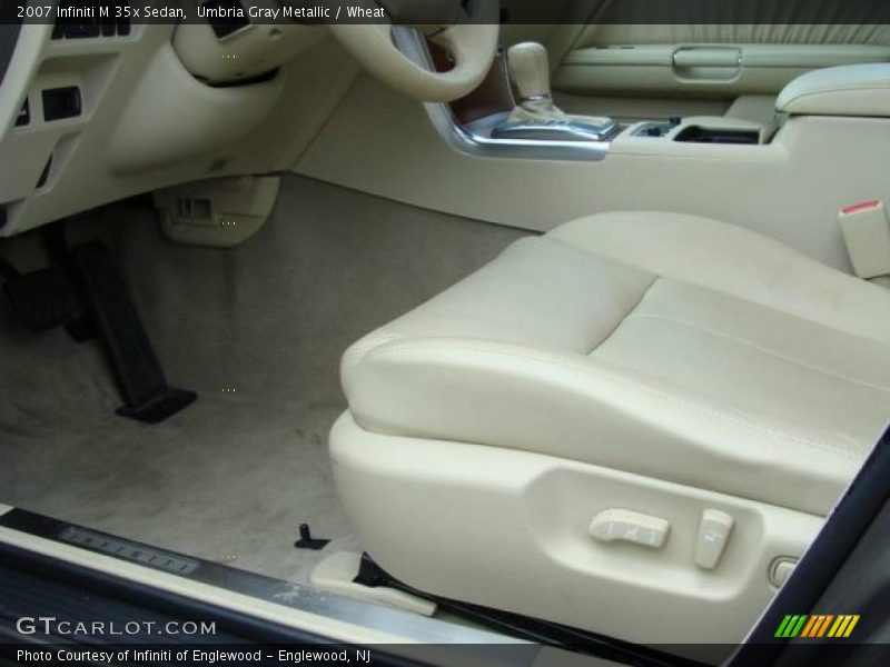 Umbria Gray Metallic / Wheat 2007 Infiniti M 35x Sedan