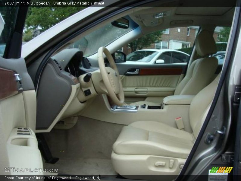 Umbria Gray Metallic / Wheat 2007 Infiniti M 35x Sedan