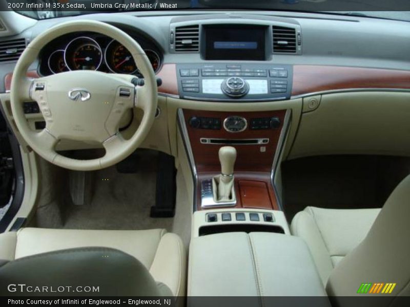 Umbria Gray Metallic / Wheat 2007 Infiniti M 35x Sedan