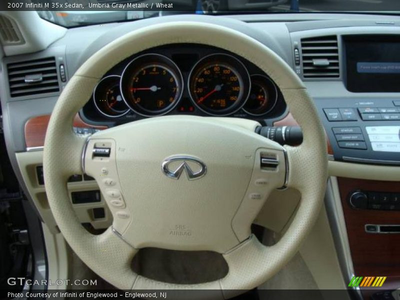 Umbria Gray Metallic / Wheat 2007 Infiniti M 35x Sedan