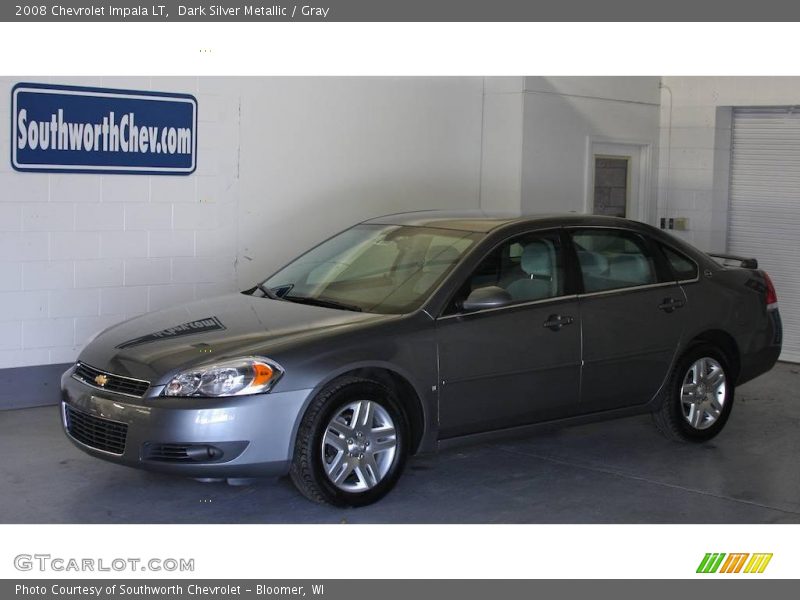 Dark Silver Metallic / Gray 2008 Chevrolet Impala LT