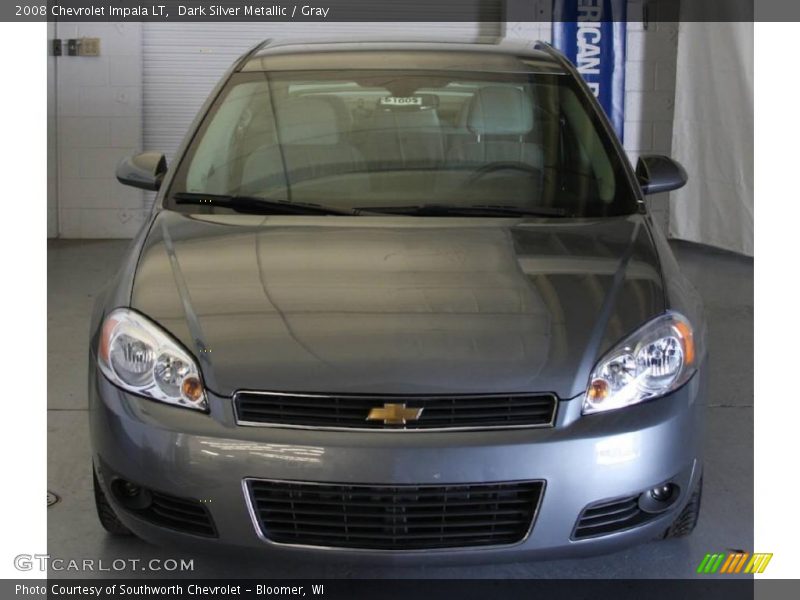 Dark Silver Metallic / Gray 2008 Chevrolet Impala LT