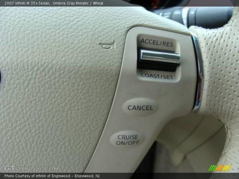 Umbria Gray Metallic / Wheat 2007 Infiniti M 35x Sedan