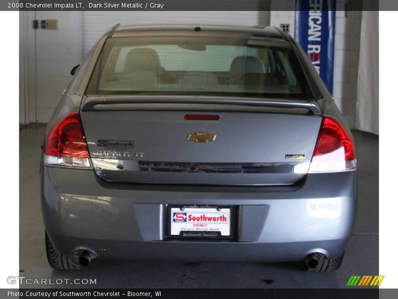 Dark Silver Metallic / Gray 2008 Chevrolet Impala LT
