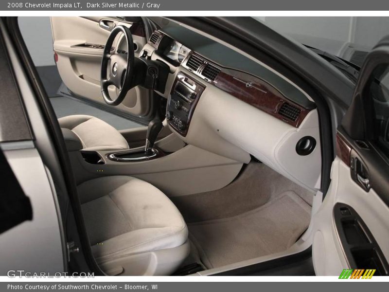 Dark Silver Metallic / Gray 2008 Chevrolet Impala LT