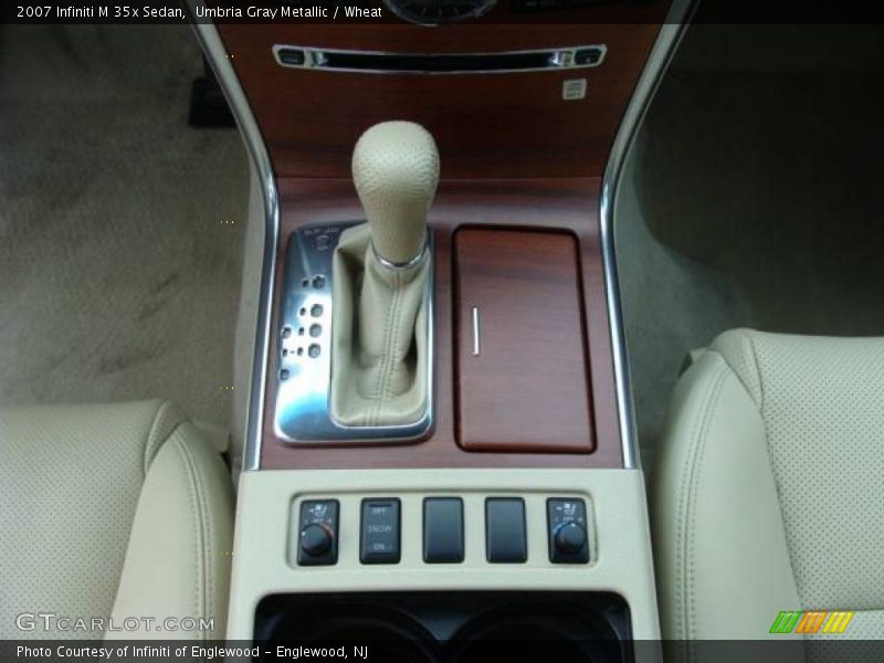 Umbria Gray Metallic / Wheat 2007 Infiniti M 35x Sedan