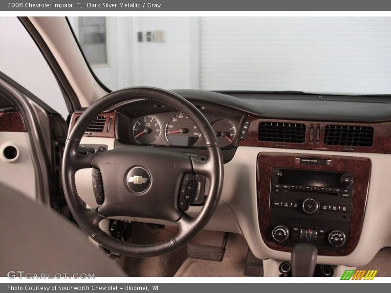 Dark Silver Metallic / Gray 2008 Chevrolet Impala LT