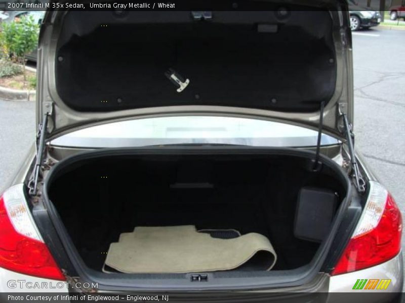 Umbria Gray Metallic / Wheat 2007 Infiniti M 35x Sedan