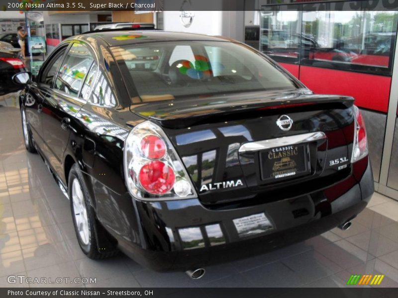 Super Black / Charcoal 2006 Nissan Altima 3.5 SL