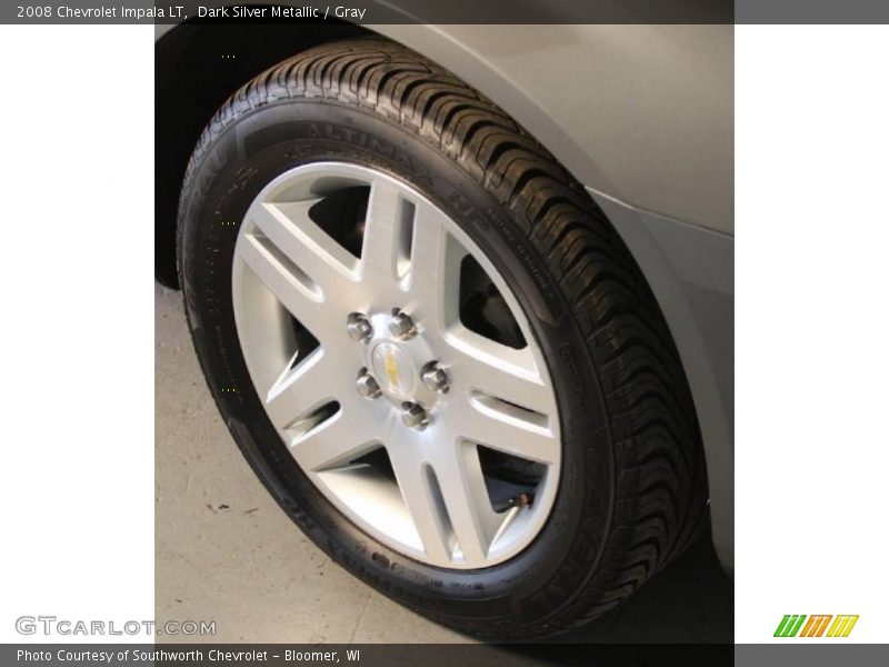 Dark Silver Metallic / Gray 2008 Chevrolet Impala LT
