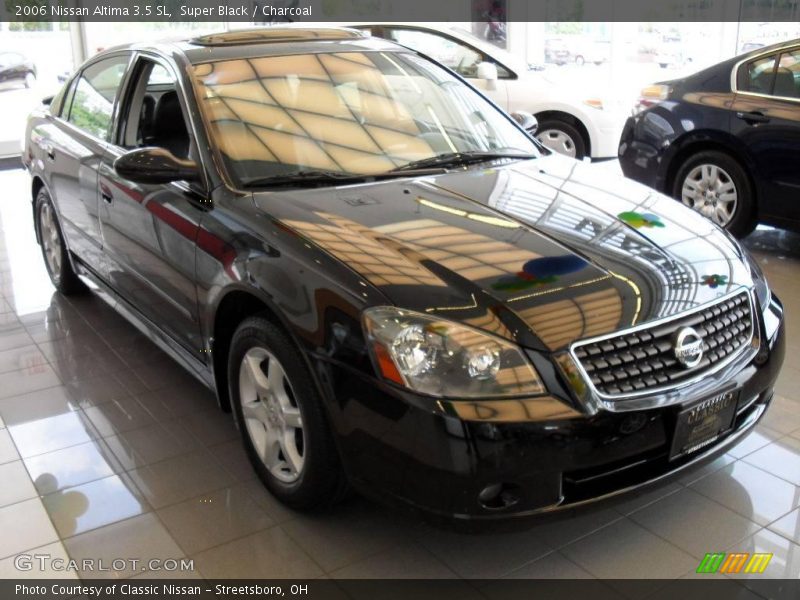 Super Black / Charcoal 2006 Nissan Altima 3.5 SL