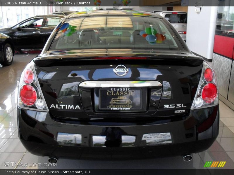 Super Black / Charcoal 2006 Nissan Altima 3.5 SL