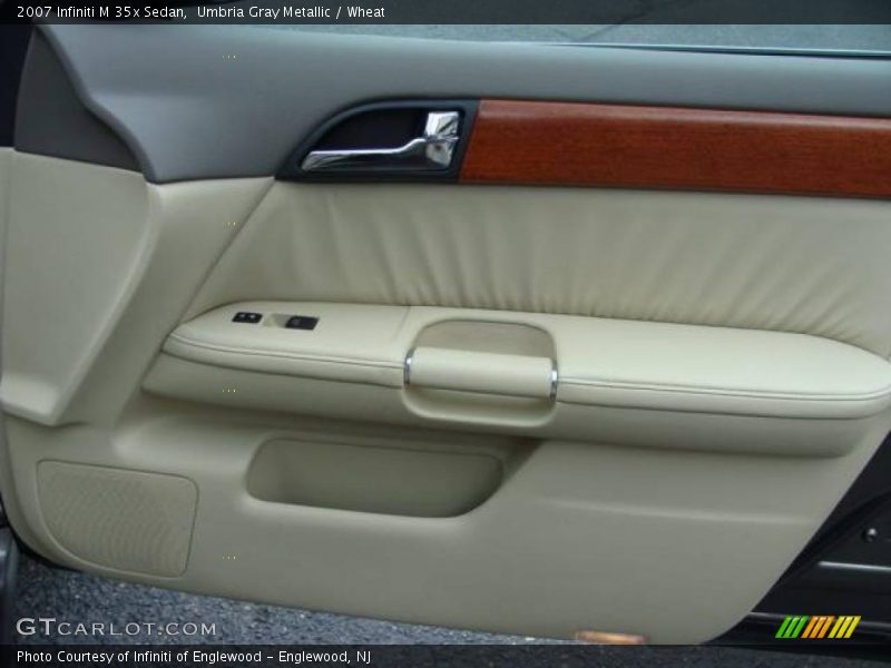 Umbria Gray Metallic / Wheat 2007 Infiniti M 35x Sedan