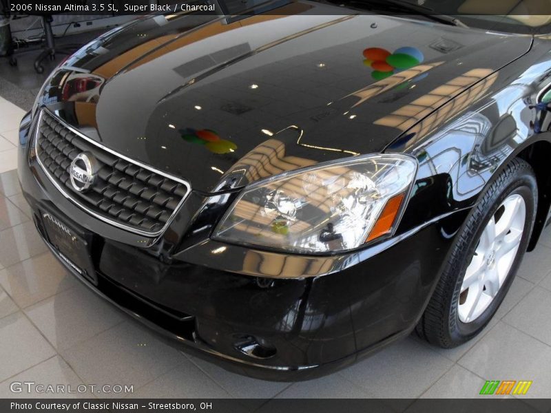 Super Black / Charcoal 2006 Nissan Altima 3.5 SL