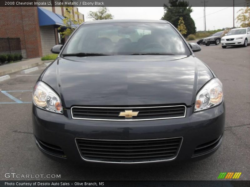 Slate Metallic / Ebony Black 2008 Chevrolet Impala LS