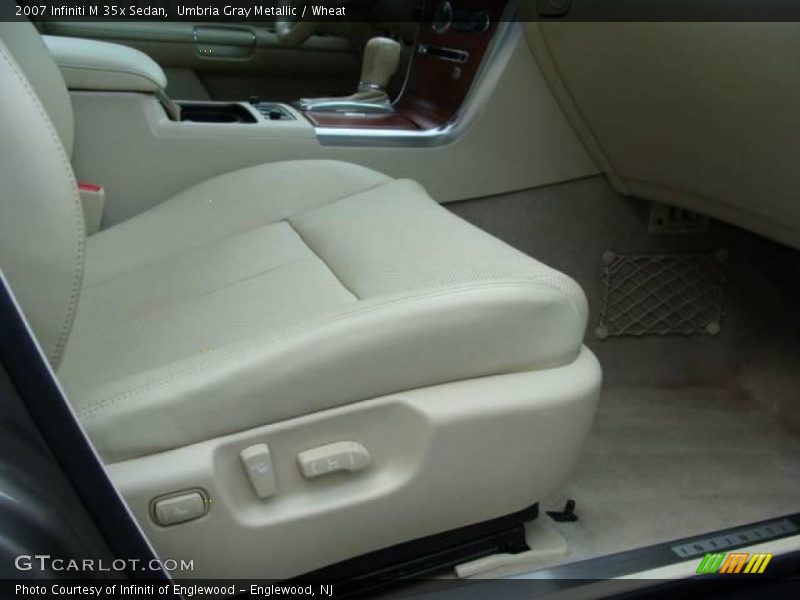 Umbria Gray Metallic / Wheat 2007 Infiniti M 35x Sedan