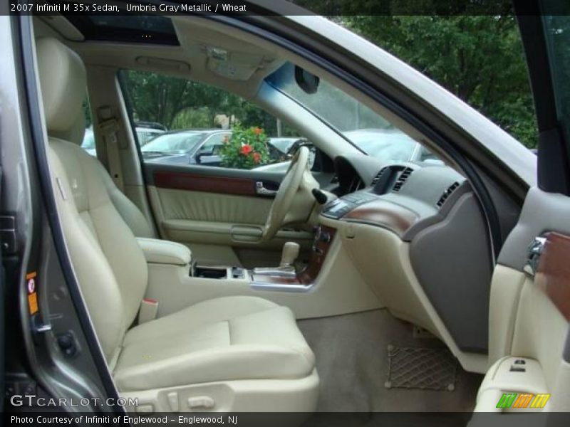 Umbria Gray Metallic / Wheat 2007 Infiniti M 35x Sedan