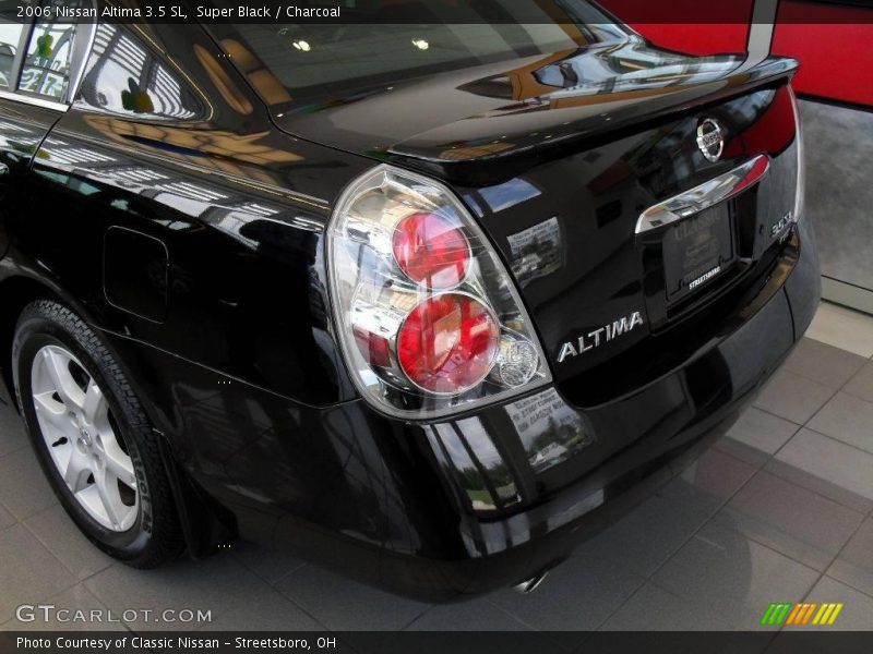 Super Black / Charcoal 2006 Nissan Altima 3.5 SL
