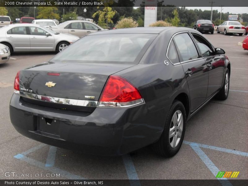 Slate Metallic / Ebony Black 2008 Chevrolet Impala LS