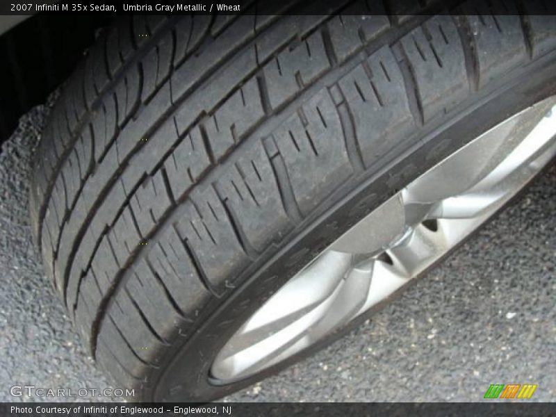 Umbria Gray Metallic / Wheat 2007 Infiniti M 35x Sedan
