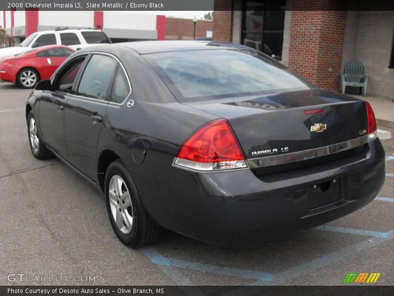 Slate Metallic / Ebony Black 2008 Chevrolet Impala LS